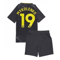 Everton Vitaliy Mykolenko #19 Vieras Peliasu Lasten 2024-25 Lyhythihainen (+ Lyhyet housut)